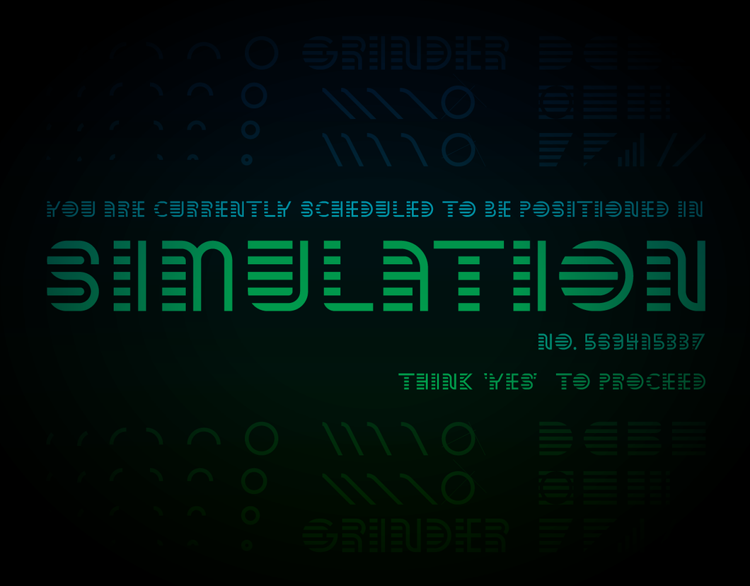 Simulation Typeface