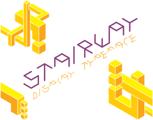 Load image into Gallery viewer, Stairway Typeface
