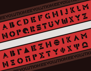 Revolution Typeface