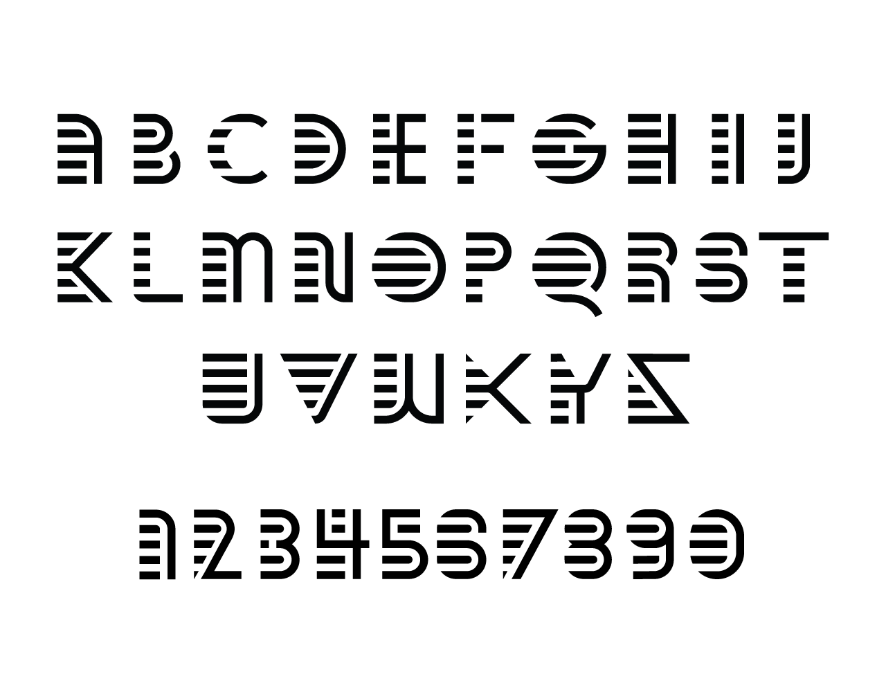 Simulation Typeface