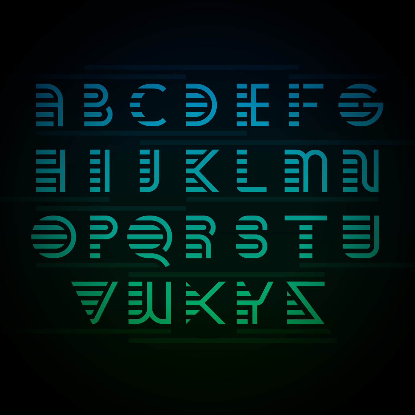 Simulation Typeface